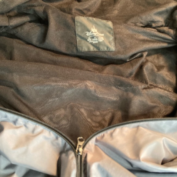 Walt Disney World Mens black grey 1971 Windbreaker Jacket Sz XXL - Picture 4 of 8